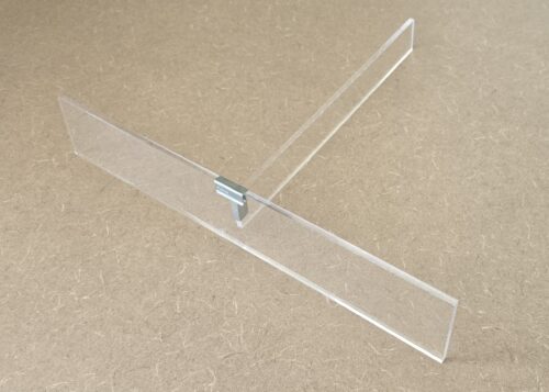 Gravity Fed Acrylic Dividers