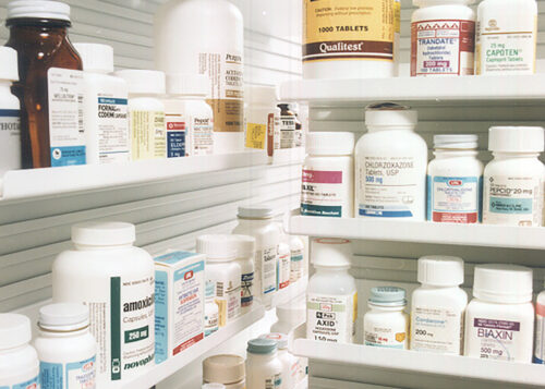 Rx Tray Shelf